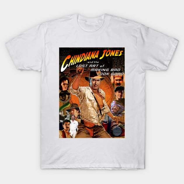 Chindiana Jones T-Shirt by BigOrangeShirtShop